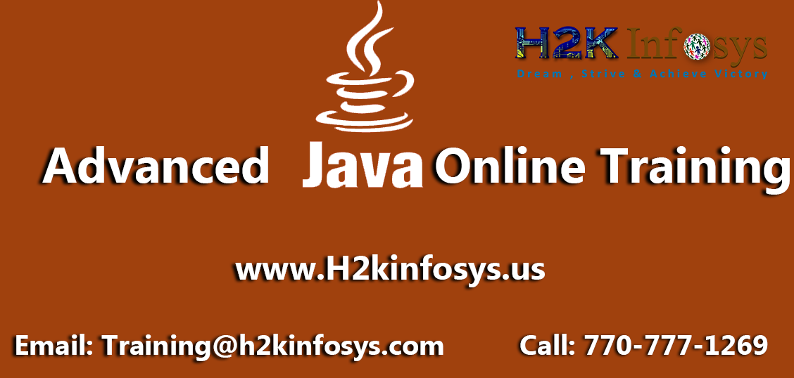 Advanced Java Online Training Course