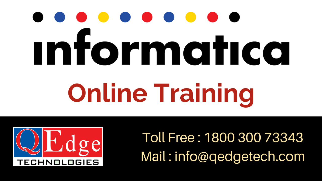 Informatica Online Training USA UK Canada India