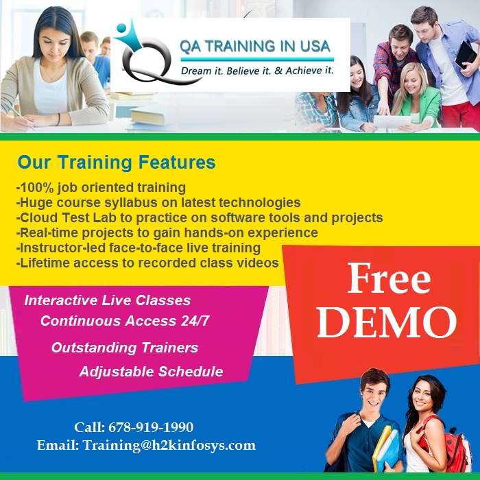 The Best QA Online Training in USA with Placements