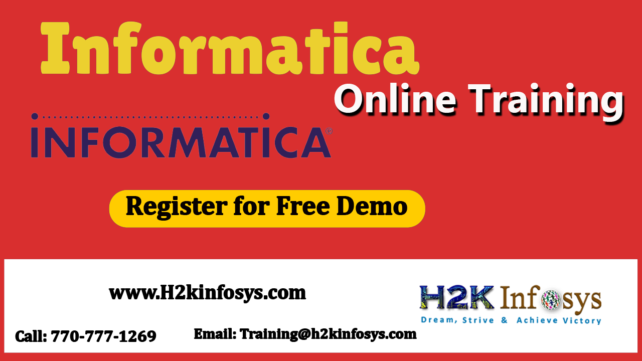 Informatica Online Training Course Informatica Online Training Course