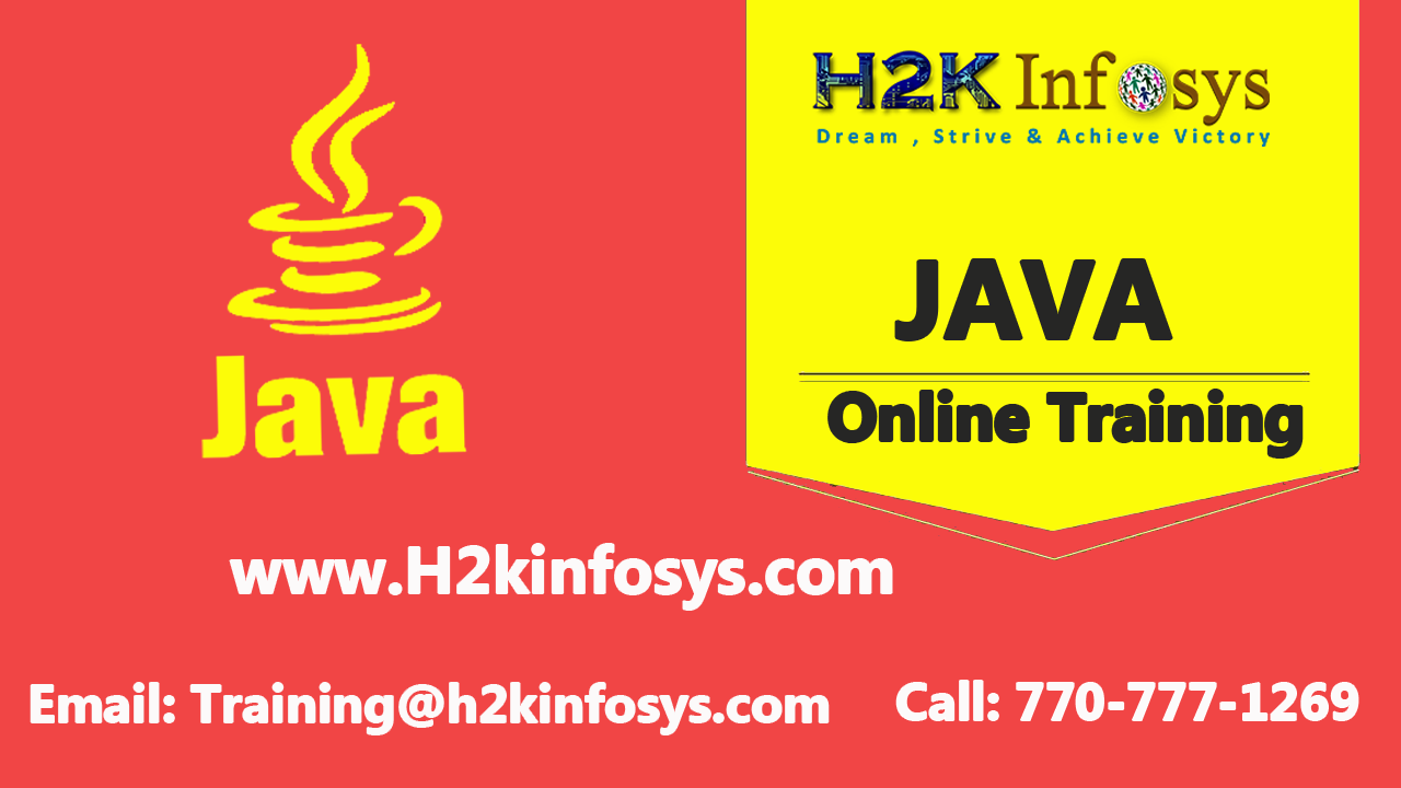 Special Offer on Java Online Training