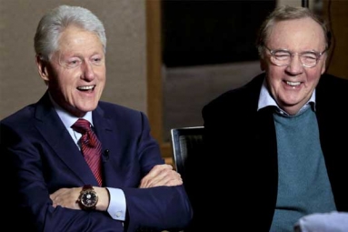 Bill Clinton Teams Up with Author James Patterson for a Thriller Novel