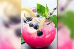 Blueberry Lemonade, blueberry drinks, blueberry lemonade, Real strawberry lemonade
