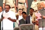 Kumaraswamy oath taking, Karnataka chief minister, a teaser of federal front released in the oath taking ceremony of kumara swamy, Opposition parties