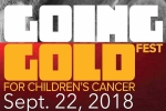 Florida Current Events, FL Event, going gold fest for children s cancer 2018, Cancer awareness