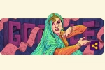 madhubala, madhubala, google celebrates madhubala s 86th birth anniversary, Google doodle