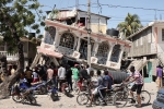 Haiti Earthquake breaking news, Haiti Earthquake pictures, haiti earthquake more than 1200 killed, Haiti