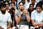 Indian Wrestlers requests, Bajrang Punia and Sakshi Malik, wrestlers posts five demands to sports minister, Bajrang punia