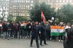 protest pakistan commission london, indians pulwama london., indians protest in london over pulwama terror attack, Inida