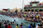 kumbh mela 2019 schedule, nri vistors, kumbh mela 2019 indian diaspora takes dip in holy water at sangam, Kumbh mela