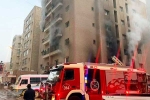 Kuwait Fire Accident news, Kuwait Fire Accident Indian Embassy, 49 dead in kuwait fire accident, Sabah