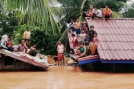 Laos Dam, Flash Floods, hundreds missing as laos dam collapses, Swimming pools