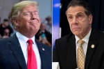 coronavirus, coronavirus, president trump plays misleading clippings from cuomo in press briefings, Andrew cuomo