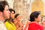 Priyanka Chopra Ayodhya, Ayodhya Ram Mandir, priyanka chopra with her family in ayodhya, Priest