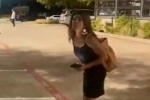 Racist Attack In Texas, Racist Attack In Texas updates, racist attack in texas woman arrested, Parking lot