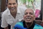 sachin tendulkar wife, achrekar, sachin tendulkar s childhood coach ramakant achrekar passes away, Dronacharya award