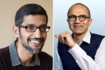 microsoft, Indians abroad, satya nadella tops list of best ceos sundar pichai comes third, Microsoft employees microsoft, Indians abroad, satya nadella tops list of best ceos sundar pichai comes third, Microsoft employees