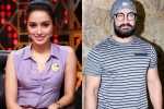 Shraddha Kapoor, Shraddha Kapoor news, shraddha kapoor to romance aamir, Confession