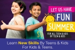 SANJANA KARRA, Summer Fun, this summer enroll your kids in the summer fun activities organised by the youth empowerment foundation, Life style