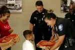 pizza, Manny Beshara from Orlando, 5 year old boy calls 911 for a pizza and surprisingly cops delivered, Sanford pd