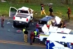 Texas Road accident breaking news, Texas Road accident videos, texas road accident six telugu people dead, Ysr congress