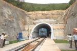 tunnel, tunnel, world s first electrified rail tunnel to be operational in 12 months in haryana, Tunnel