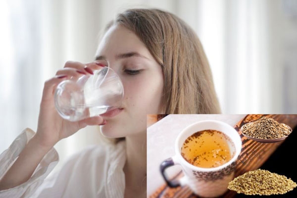 Ajwain Jeera Drink to Prevent Bloating during Periods