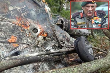 Army chopper crash: Bipin Rawat and 11 Killed