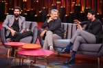 koffee with karan prabhas episode, Baahubali team, baahubali trio shares coffee couch on koffee with karan, Rana daggupati