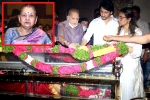 Indira Devi last rites, Indira Devi demise, mahesh babu s mother indira devi laid to rest, Indira devi