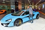 dubai lucky draw contests, McLaren 570s Spider, indian man wins mclaren 570s spider sportscar in dubai lucky draw but what he did next is totally unexpected, Prank