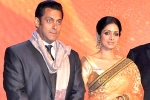 Salman Khan updates, Sridevi, sridevi to work with salman khan, English vinglish