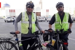 cycling to mecca, haj in mecca, two indian men cycling to mecca for haj while fasting for ramadan, Cyclist