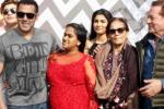 Arpita Khan, Salman khan, salman khan at arpita khan s lavish baby shower, Elli avram